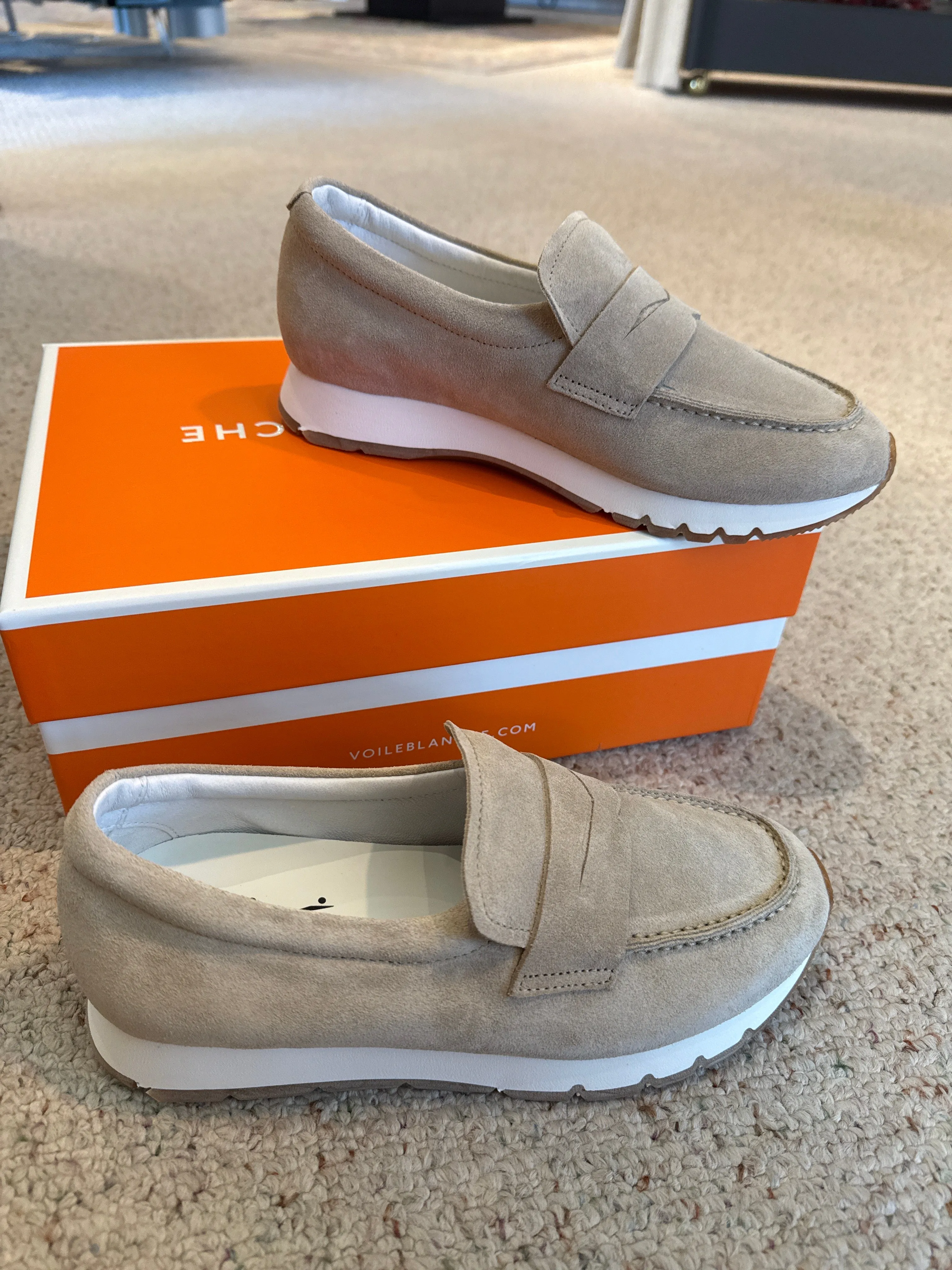 Suede Loafer