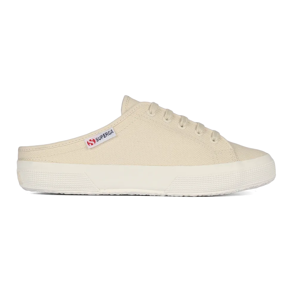 Superga 2401 Nude Mule Beige Light Eggshell Avorio