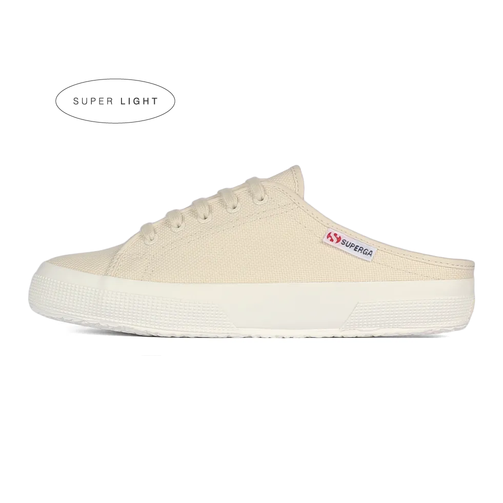Superga 2401 Nude Mule Beige Light Eggshell Avorio