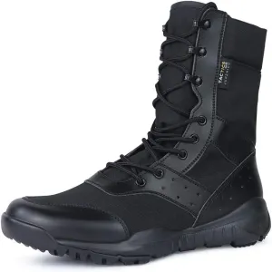 Tactical Boots for Men Lightweight Military Combat Boots Waterproof Comfortable for Work & Security