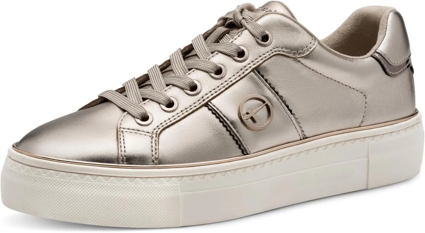 Tamaris Sneaker 1-23724-42 933 Women's Low Top Women's Shoe M2372442 Gold