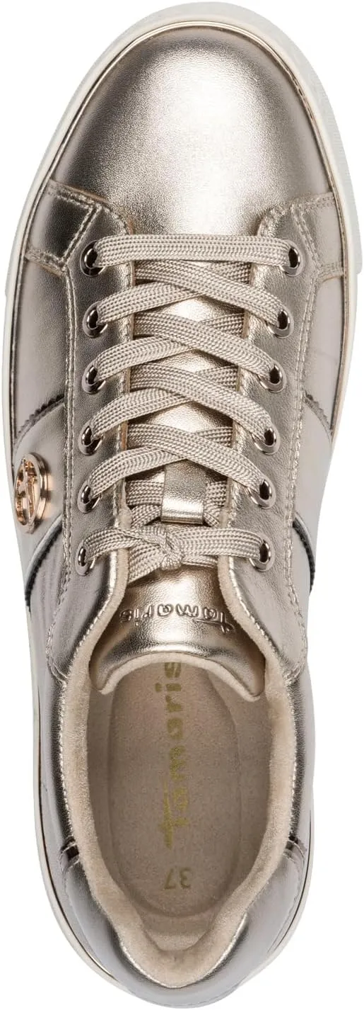 Tamaris Sneaker 1-23724-42 933 Women's Low Top Women's Shoe M2372442 Gold