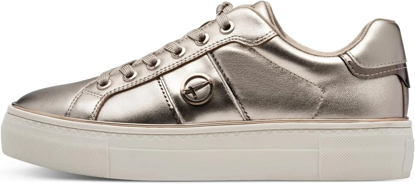 Tamaris Sneaker 1-23724-42 933 Women's Low Top Women's Shoe M2372442 Gold