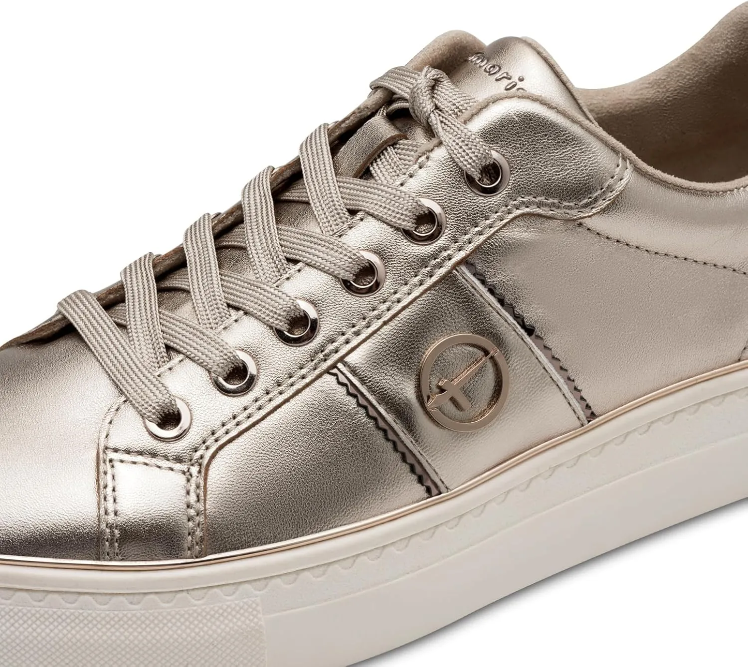 Tamaris Sneaker 1-23724-42 933 Women's Low Top Women's Shoe M2372442 Gold