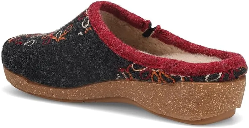 Taos Footwear Women's Woolflower Clog