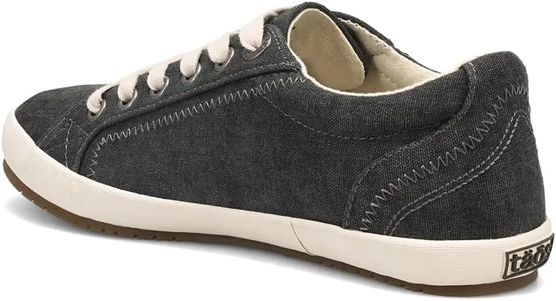 Taos Star Women's Sneaker - Iconic Style with Canvas Design for Everyday Adventures - Custom Fit Lacing and Premium Removable Footbed with Arch Support for All Day Comfort