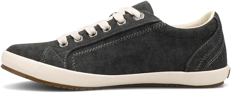Taos Star Women's Sneaker - Iconic Style with Canvas Design for Everyday Adventures - Custom Fit Lacing and Premium Removable Footbed with Arch Support for All Day Comfort