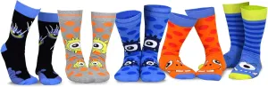 TeeHee Crazy Fun Silly Funky Girls Socks Novelty Knee High and Crew for Women Multipair Cotton