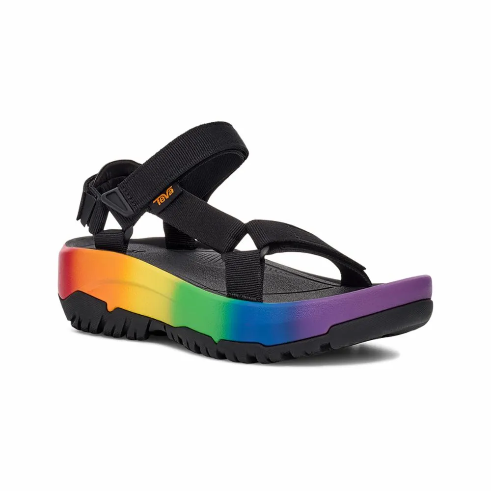 Teva Women HURRICANE XLT2 AMPSOLE BRITE BLACK/ RAINBOW