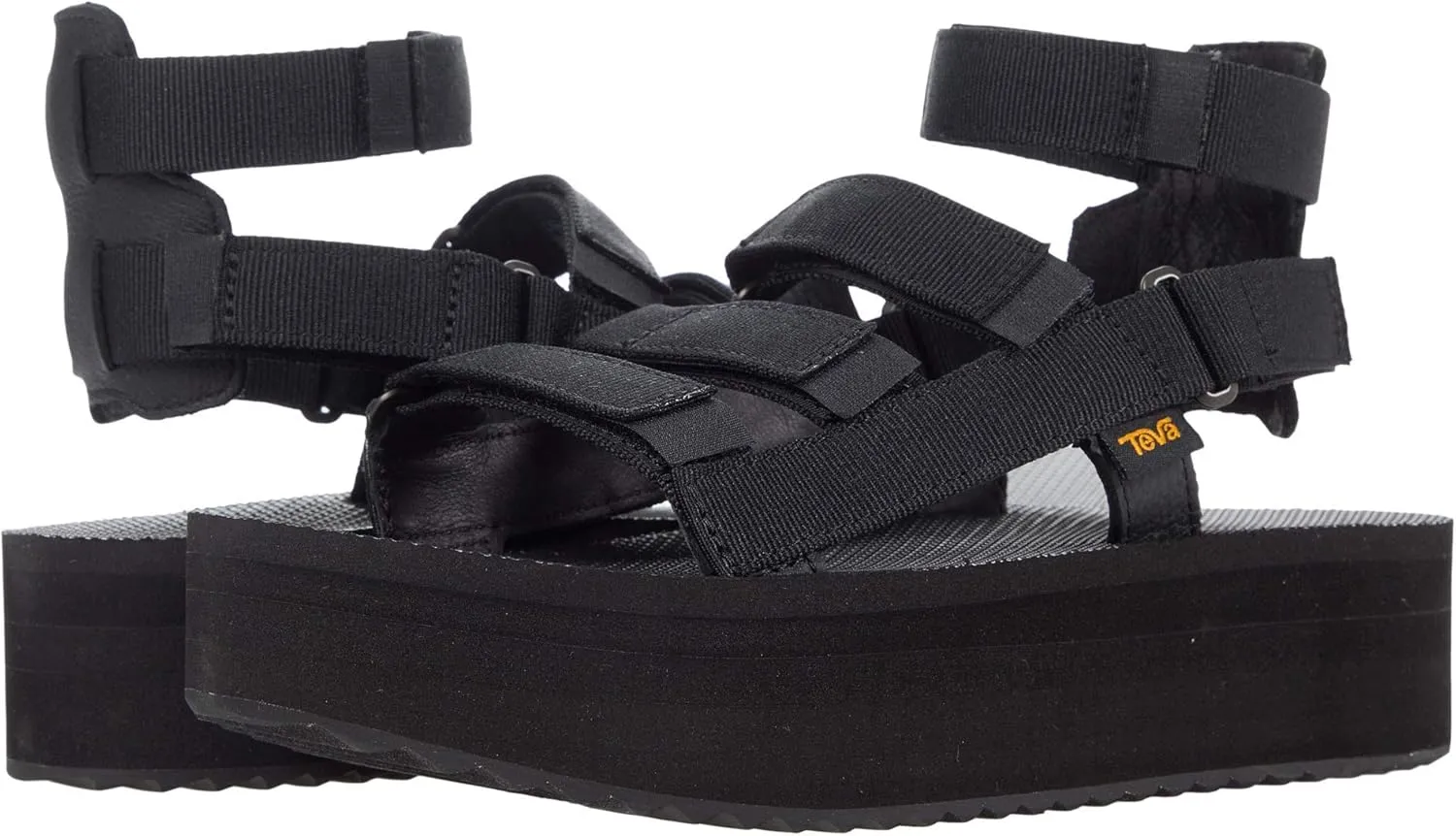 Teva Women's Flatform Mevia Adjustable Quick-Drying Casual Sandals Flat