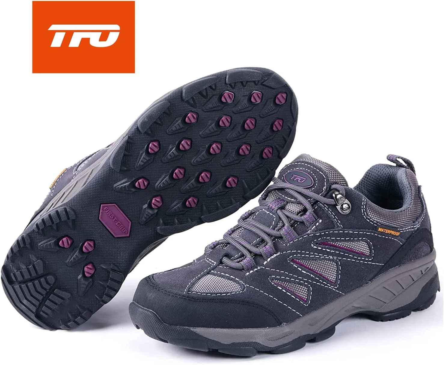 TFO Women's Air Cushion Hiking Shoe Breathable Running Outdoor Sports Trail Trekking Sneaker