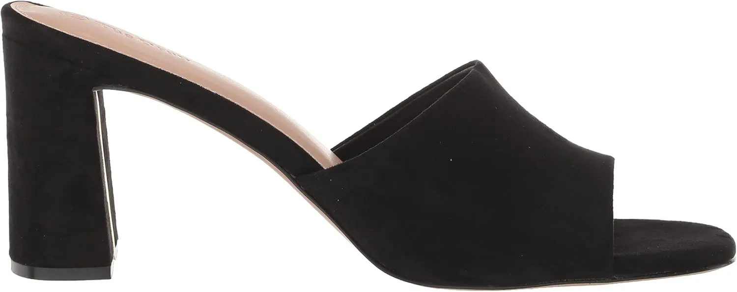 The Drop Women's Pattie High Block-Heeled Mule Sandal