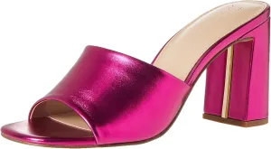 The Drop Women's Pattie High Block-Heeled Mule Sandal