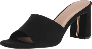 The Drop Women's Pattie High Block-Heeled Mule Sandal