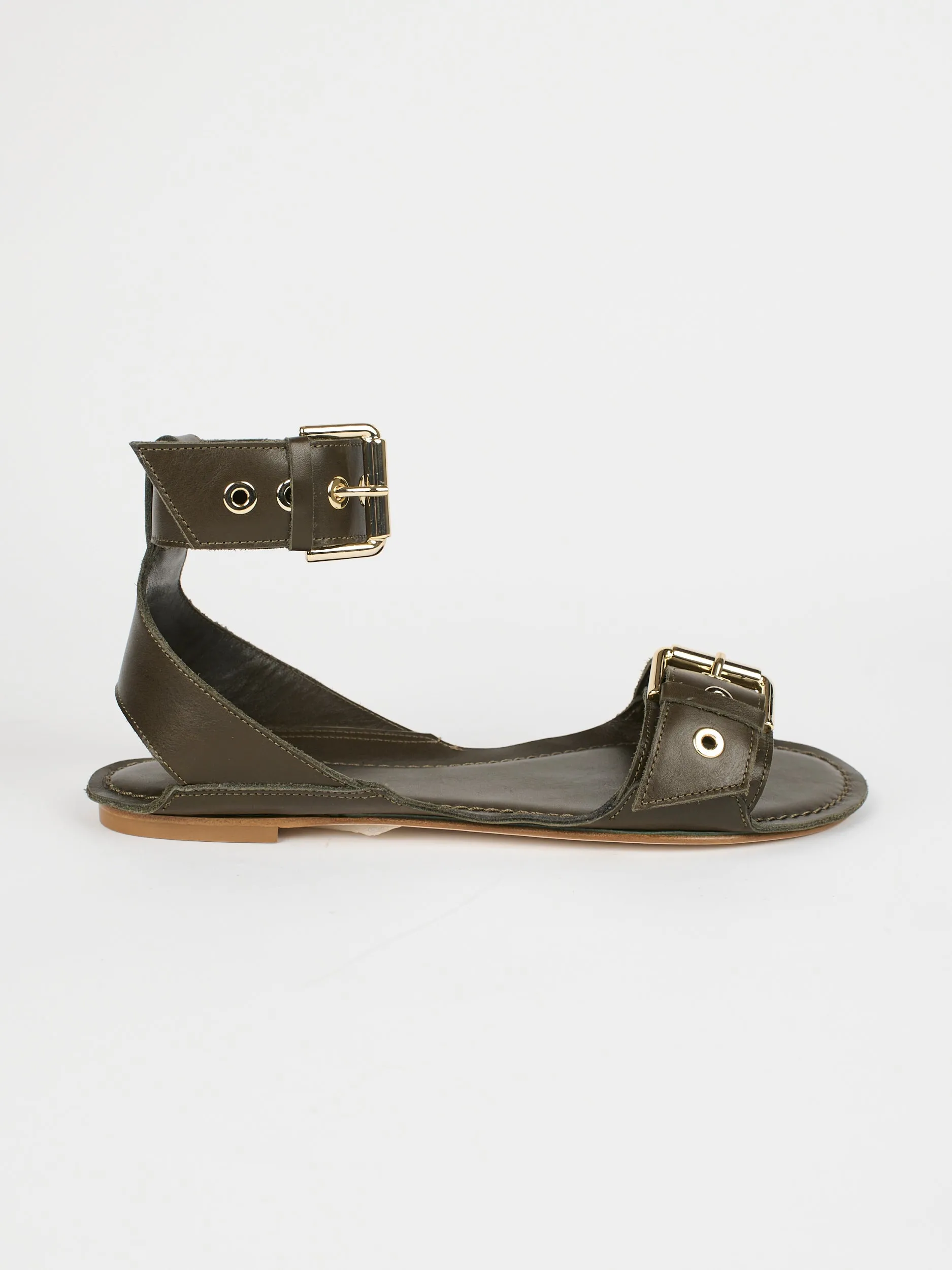 The Gladiator Sandal in Olive
