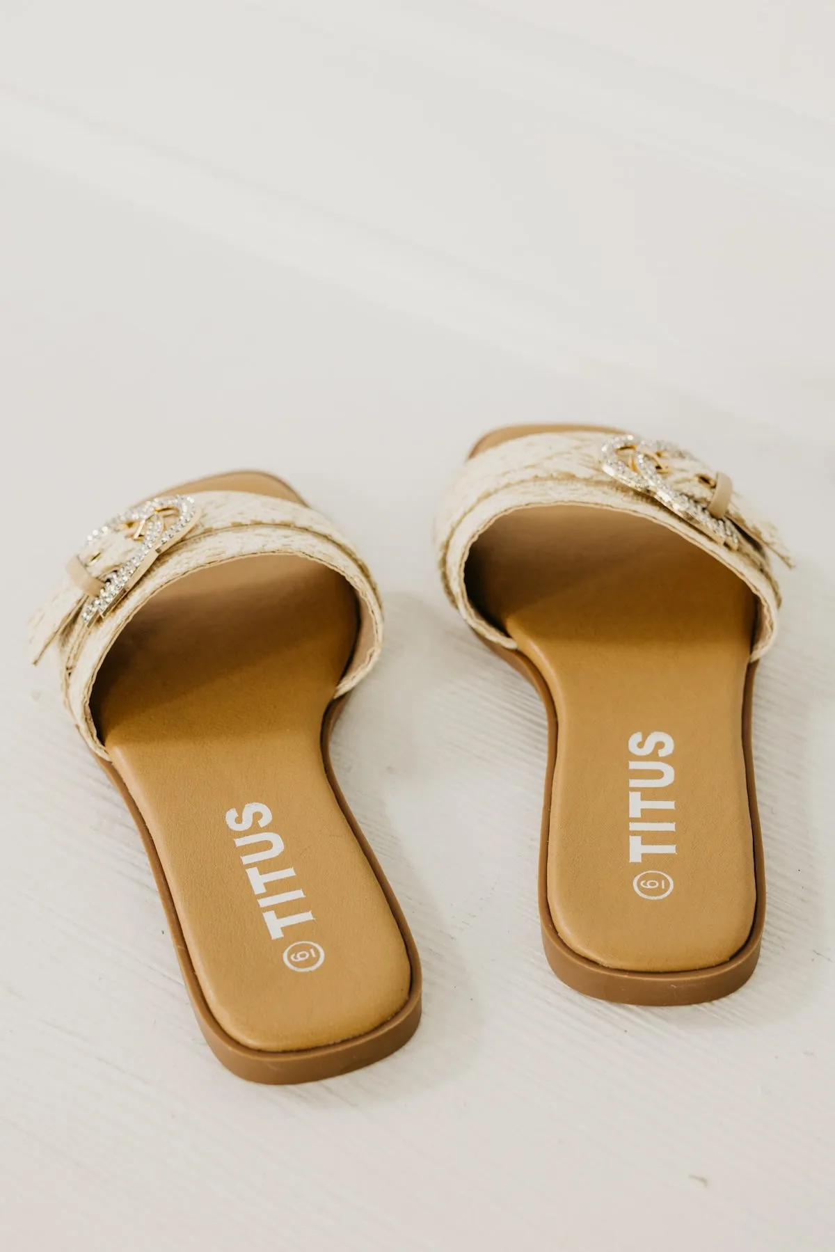 The Scarlett Slide Flat Sandal