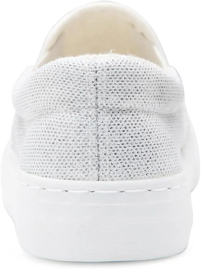 Toandon Toddler Girls Kids Sparkle Slip On Sneakers Loafers Age 2-10