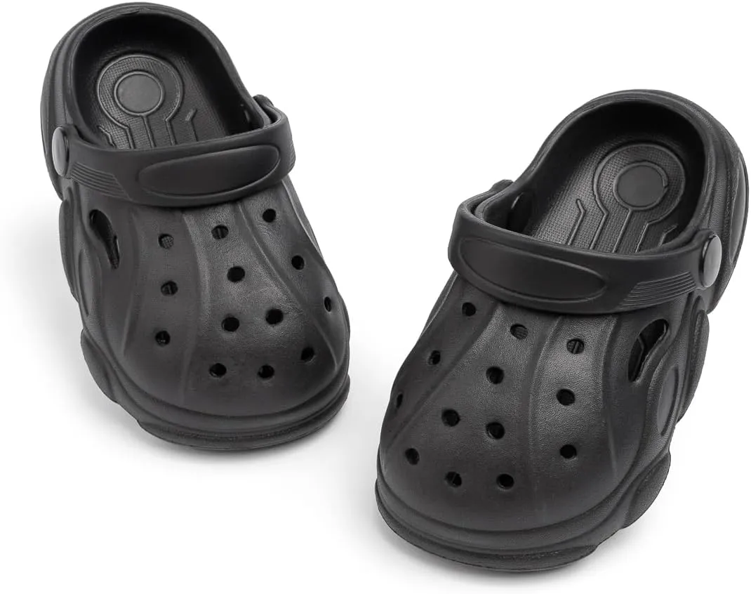 Toddler Cute Garden Clogs Boys Girls Slip On Shoes Summer Lightweight Outdoor Slides Sandals Infant Children Beach Pool Shoes (Toddler/Little Kids)