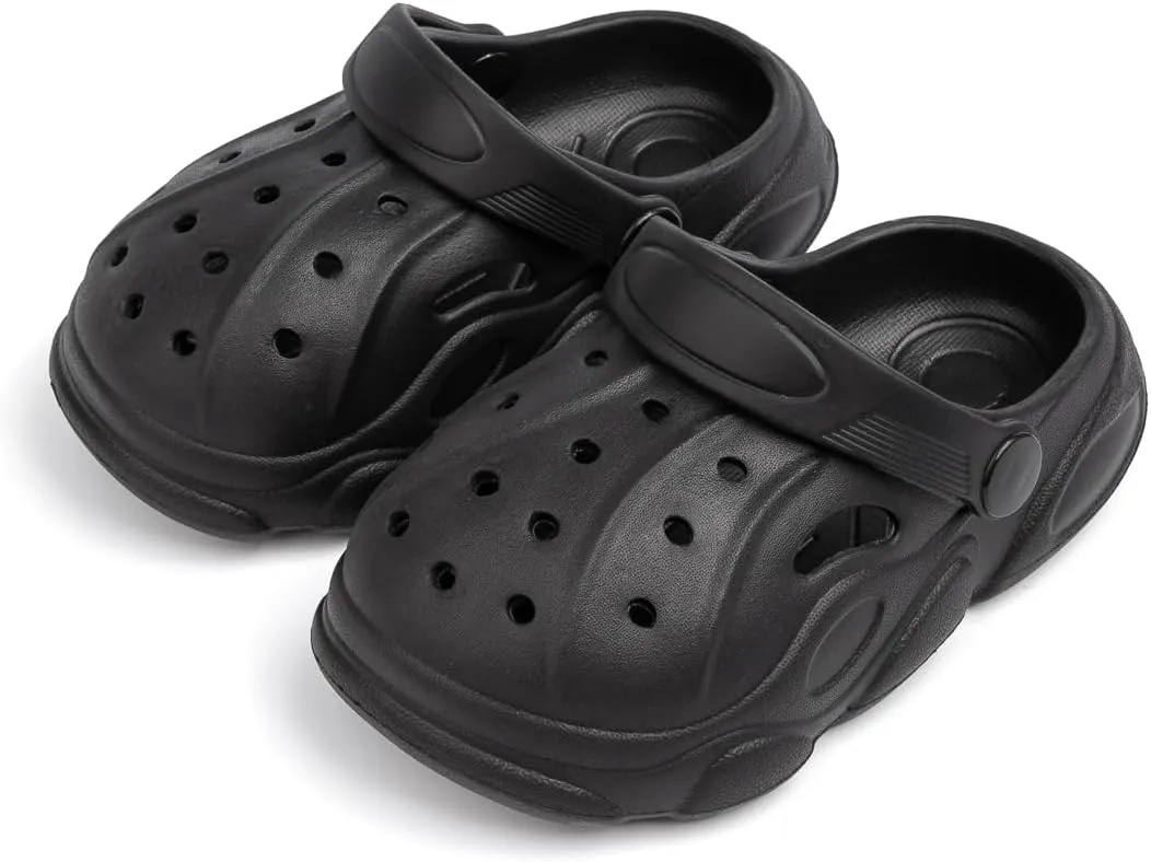 Toddler Cute Garden Clogs Boys Girls Slip On Shoes Summer Lightweight Outdoor Slides Sandals Infant Children Beach Pool Shoes (Toddler/Little Kids)