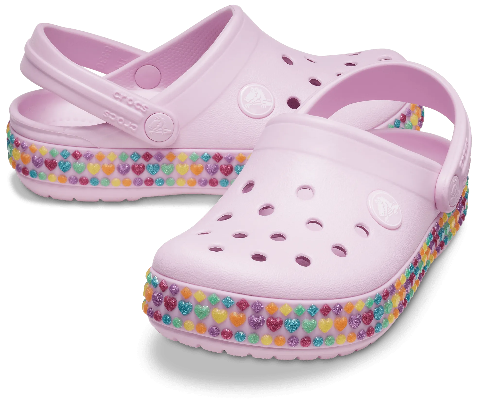 Toddler's Crocband Gem Band Clog