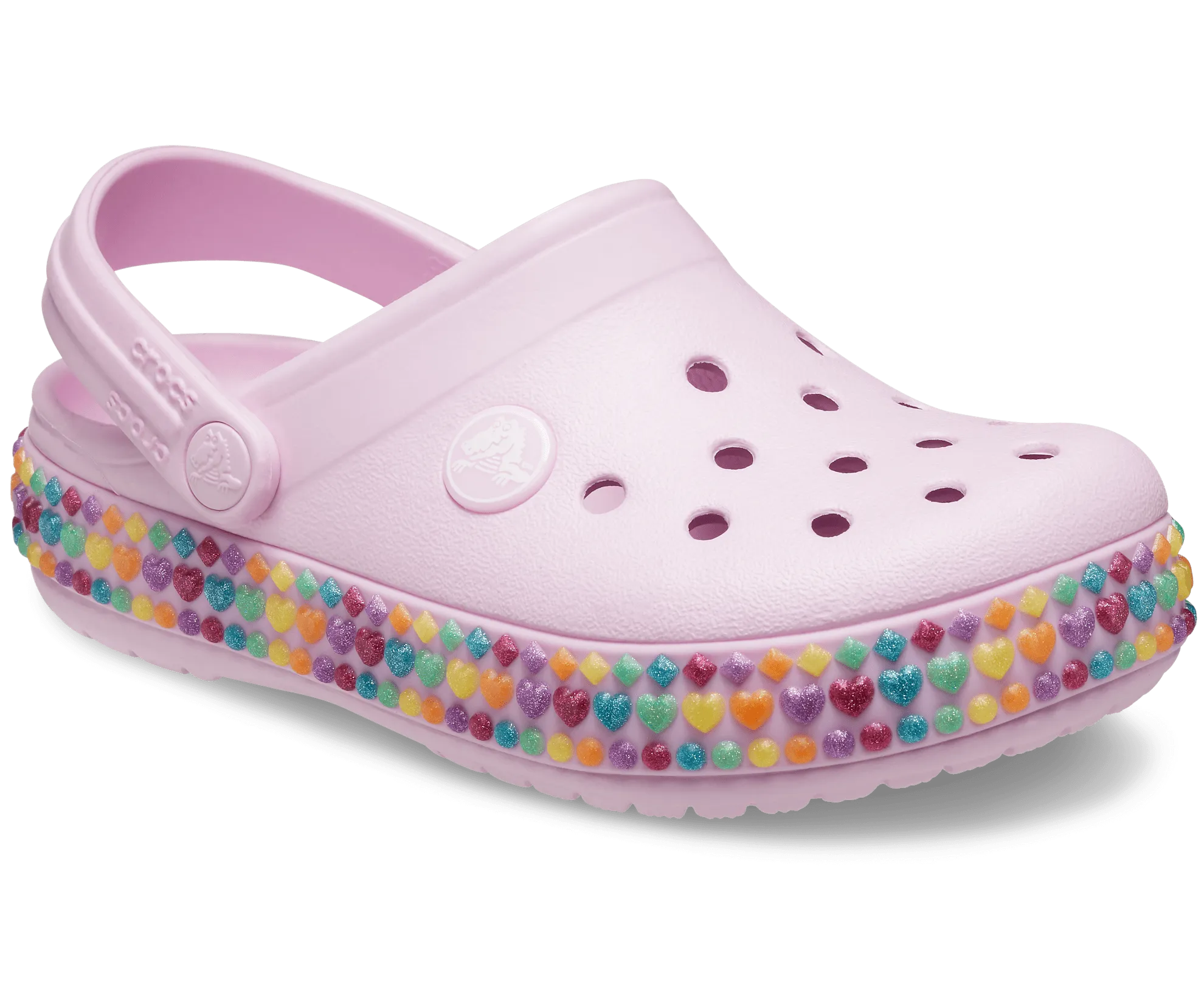 Toddler's Crocband Gem Band Clog