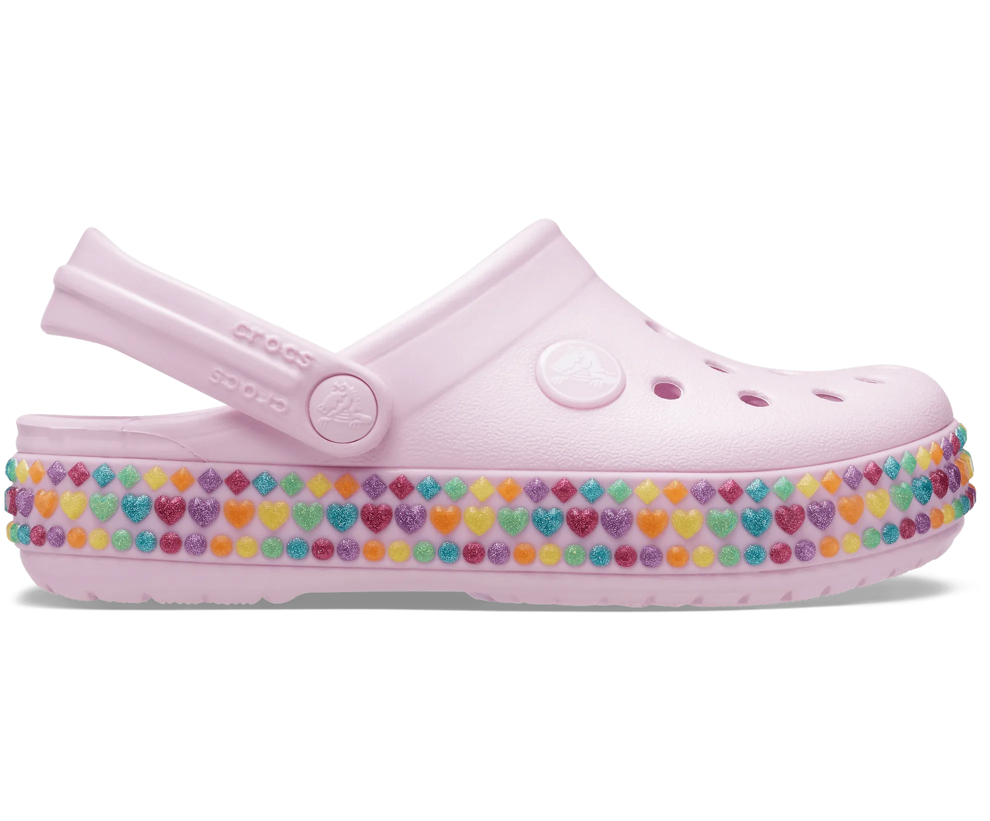 Toddler's Crocband Gem Band Clog