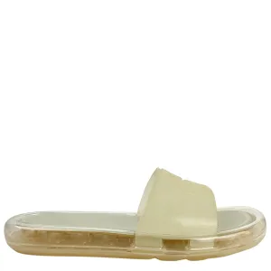 Tory Burch Bubble Jelly Sandals in Cream