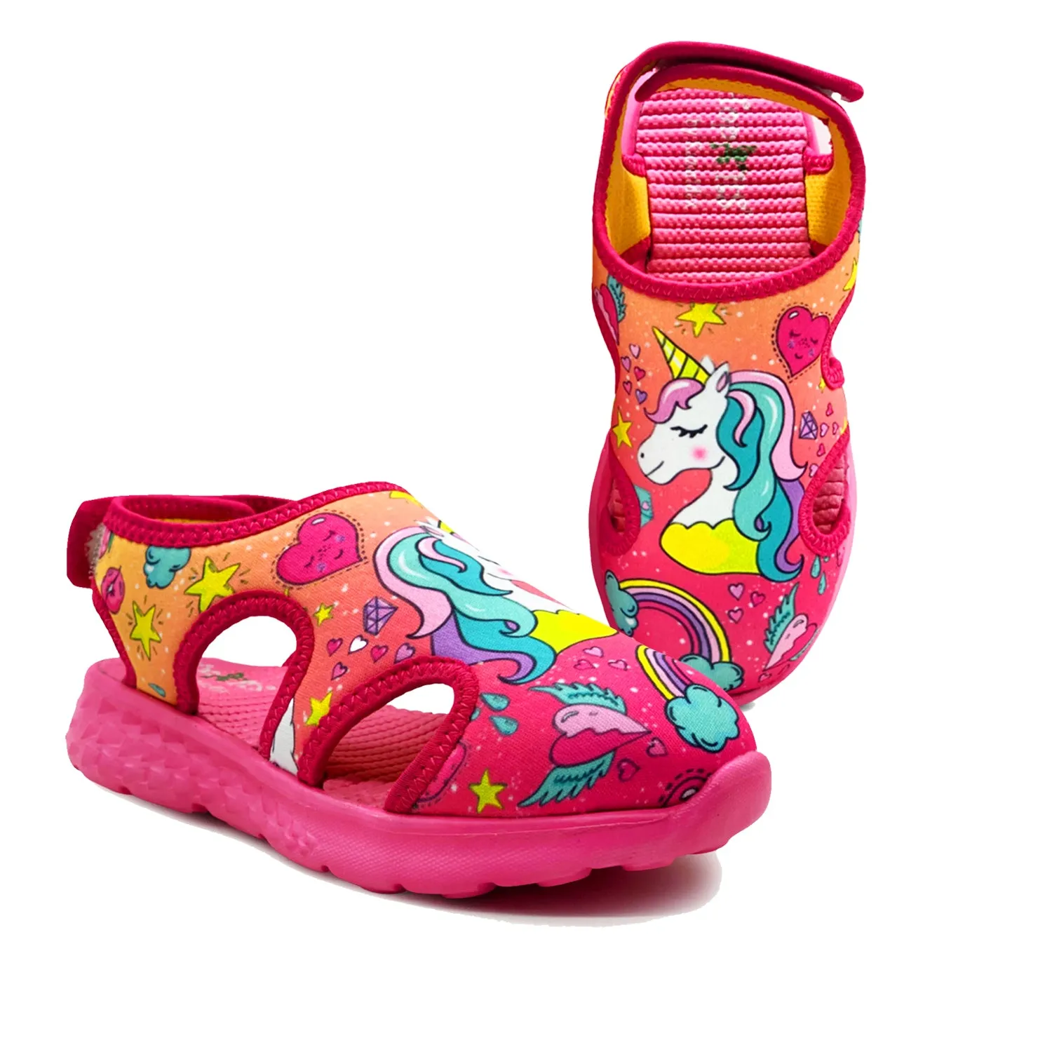 Trail - Unicorn Pop-Art Sandals