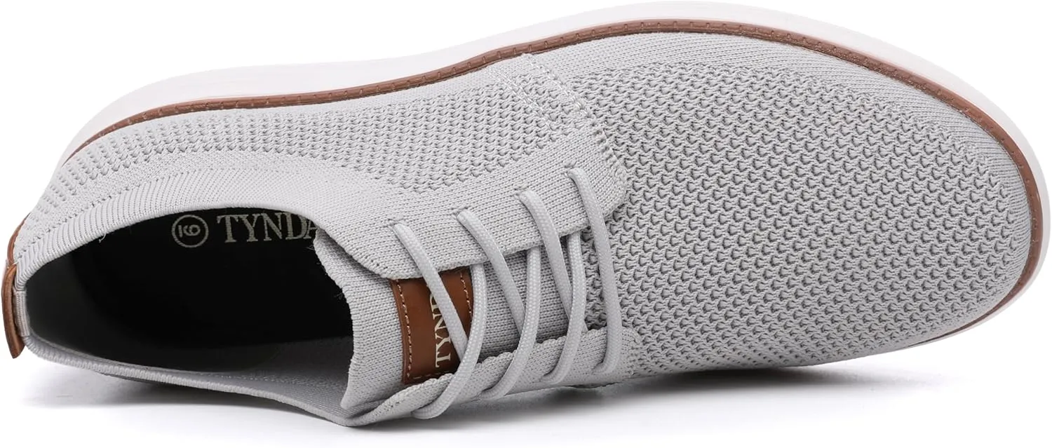 TYNDALL Mens Breeze Mesh Fabric Fashion Sneakers Casual Oxfords Shoes Men Breathable Walking Shoe