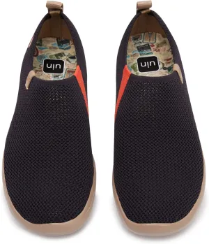 UIN Women's Slip Ons Lightweight Flats Sneakers Walking Casual Loafers Solid Color Travel Shoes