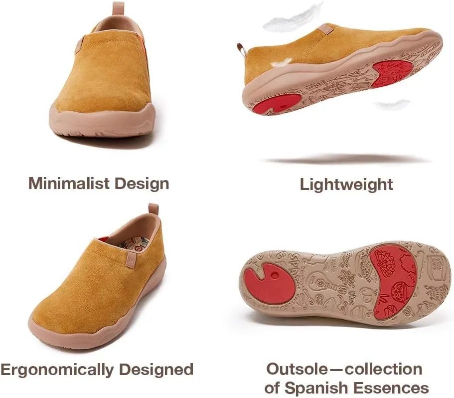 UIN Women's Walking Shoes Slip On Casual Loafers Lightweight Comfort Fashion Sneaker Toledo II