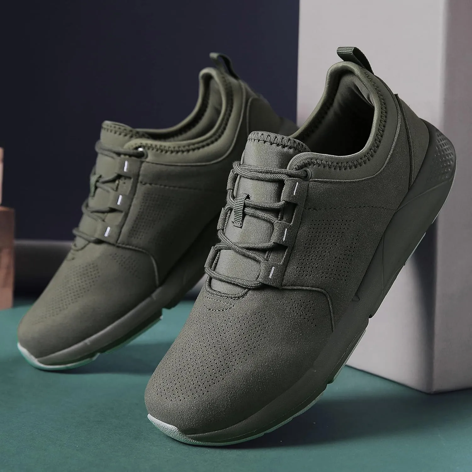 ulogu Waterproof Sneakers for Men Women丨Comfortable Lightweight Walking Work Shoe