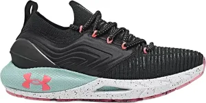 Under Armour Women's HOVR Phantom 2 INKNT PS Running Shoe (Black/Blue 001, US Footwear Size System, Adult, Women, Numeric, Medium, 9)