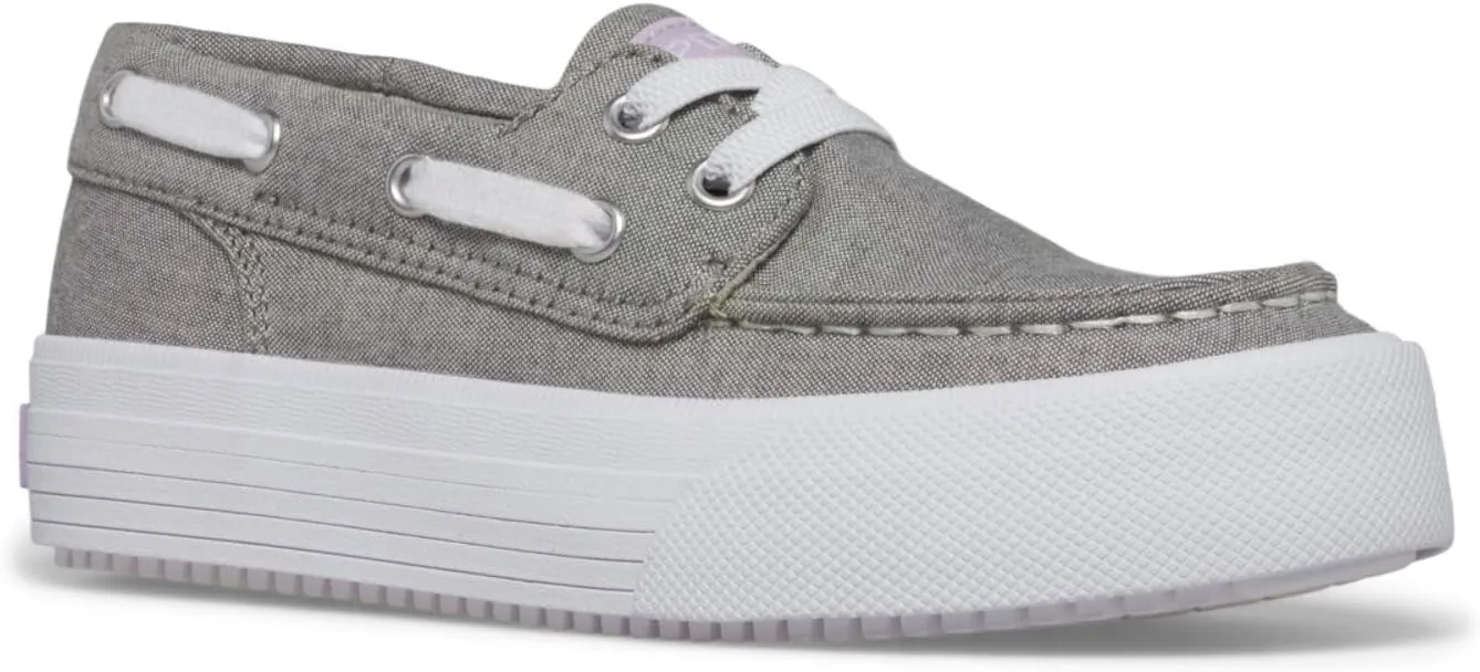 Unisex-Child Bahama Platform Boat Shoe