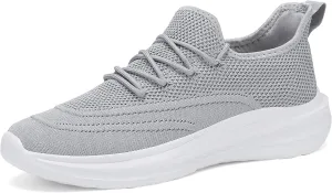 VAMJAM Men's Running Shoes Slip On Walking Shoes Non Slip Lightweight Workout Breathable Gym Sneakers Fashion Mesh Sneakers