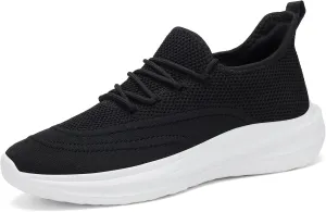 VAMJAM Men's Running Shoes Slip On Walking Shoes Non Slip Lightweight Workout Breathable Gym Sneakers Fashion Mesh Sneakers