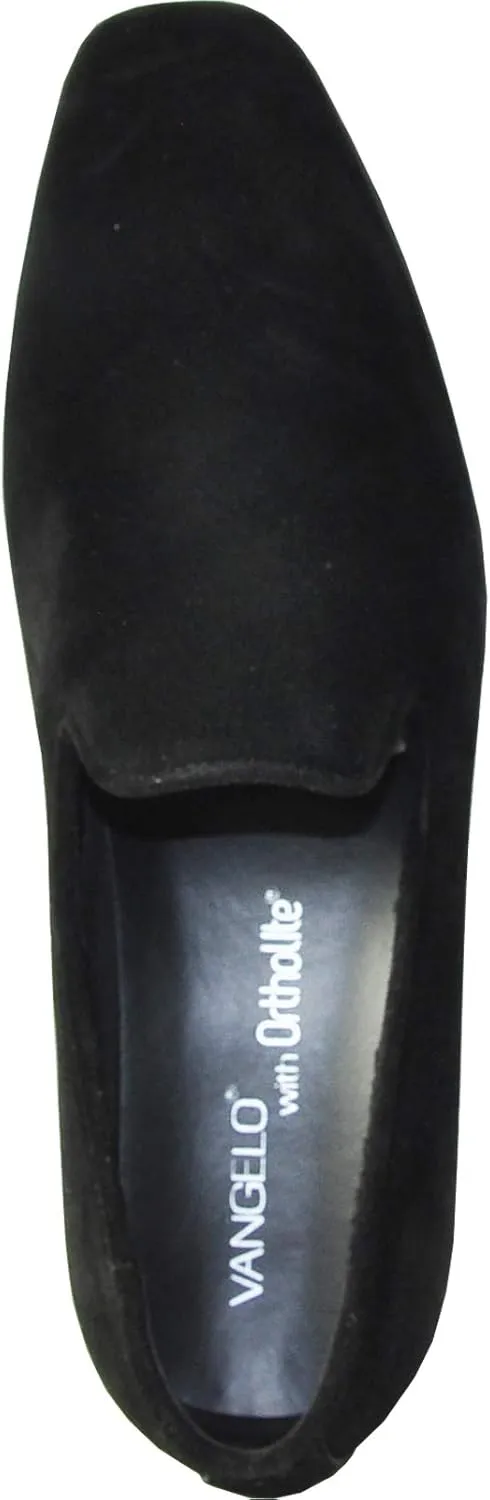 VANGELO Men Dress Shoe Vallo-3 King-5 Loafer Slip-on Formal Tuxedo Prom Wedding Ortholite Insole Medium and Wide Width