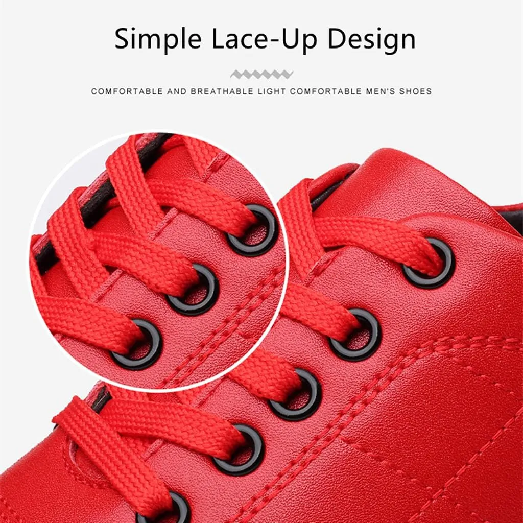 Veslexth Men Casual Driving Sneakers Loafers Breathable Comfort Walking Wing Tips Lace Up Luxury Leather Shoes for Male Business Work Office Dress Outdoor