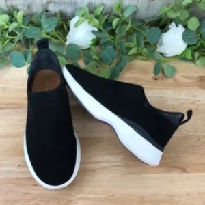Via Spiga Laverno Slip-On Sneaker, Size 5 M - Black