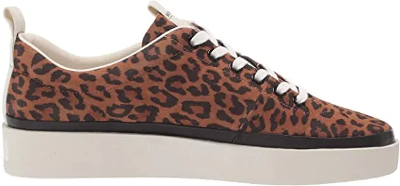 VIA SPIGA Women's Mae Sneaker, Toffee Black, 6.5