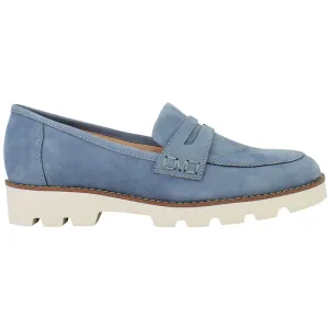 Vionic Charm Cheryl Womens Light Blue Loafers