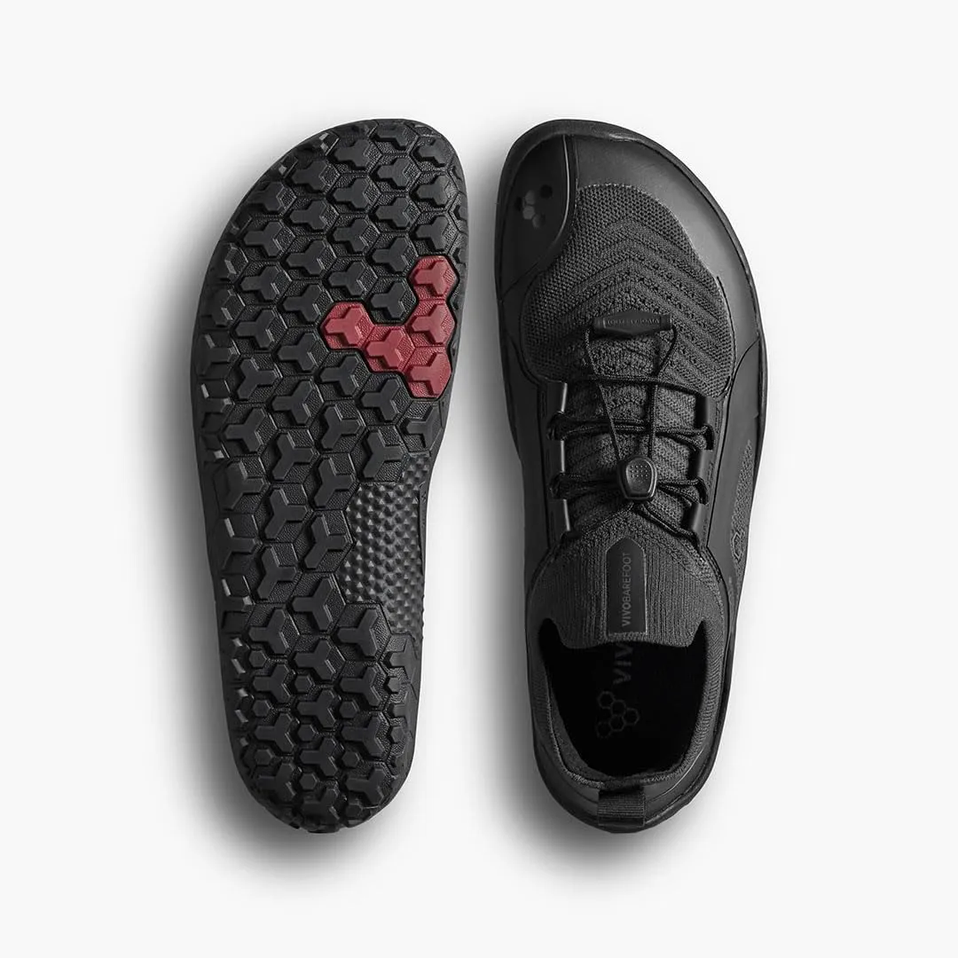 Vivobarefoot Primus Trail Knit FG, Womens Breathable Off-Road Shoe with Barefoot Firm Ground Sole