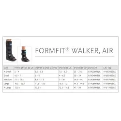 Walker Boot Ossur® FormFit® Non-Pneumatic Adult Tall