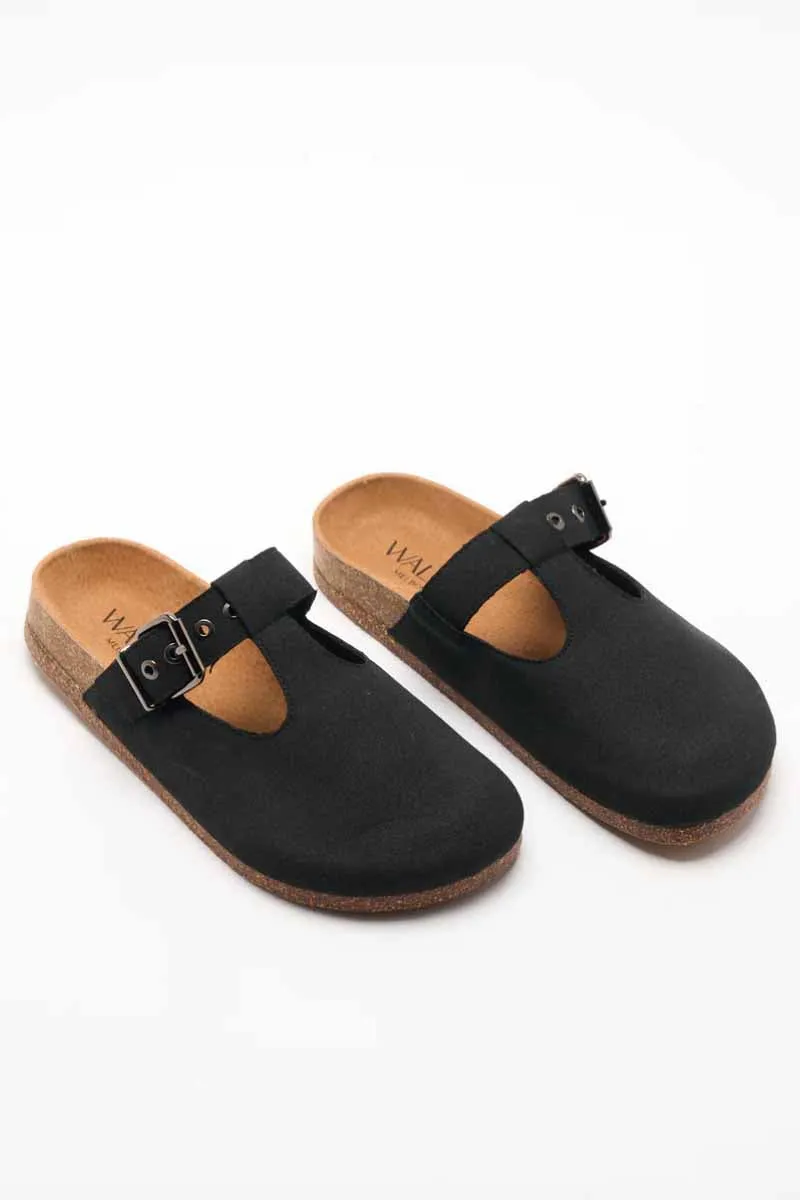 WALNUT Miles Mule - Black