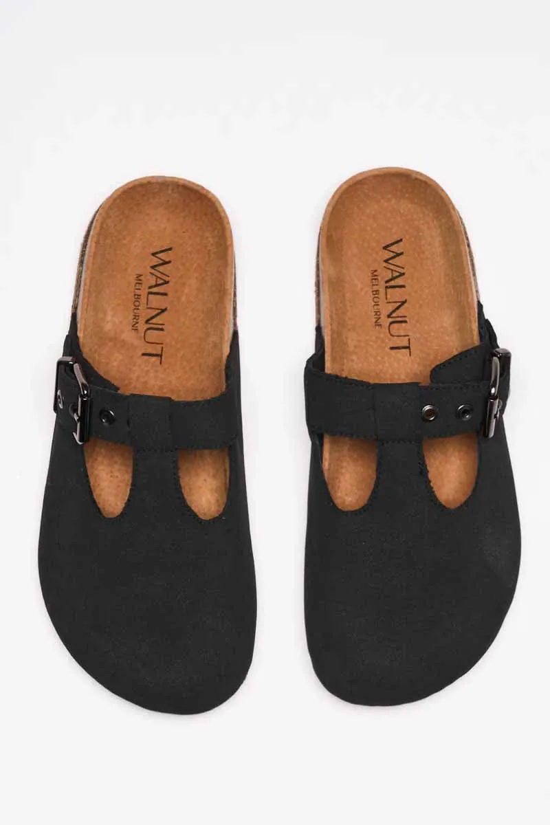 WALNUT Miles Mule - Black