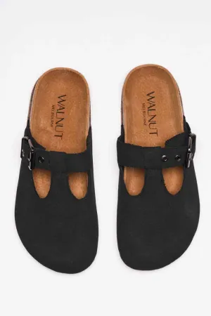 WALNUT Miles Mule - Black