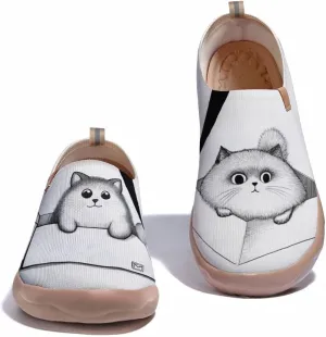 Women's Casual Art Travel Shoes, one Foot Casual Shoes, Comfortable, Lightweight and Fashionable