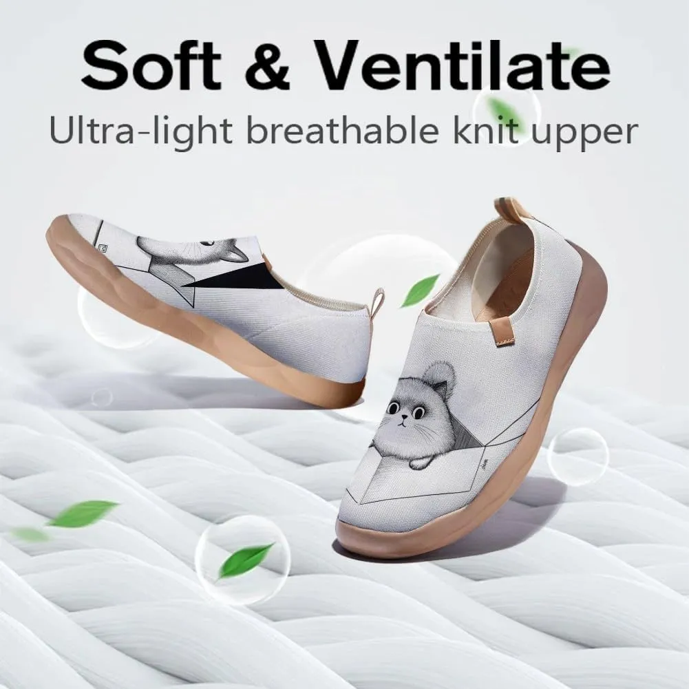 Women's Casual Art Travel Shoes, one Foot Casual Shoes, Comfortable, Lightweight and Fashionable