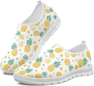 Women's Fruit Work Shoes Casual Loafers Flats Walk Shoes Ankle Support Platform Sneaker for Travel