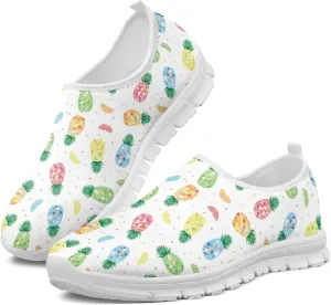 Women's Fruit Work Shoes Casual Loafers Flats Walk Shoes Ankle Support Platform Sneaker for Travel